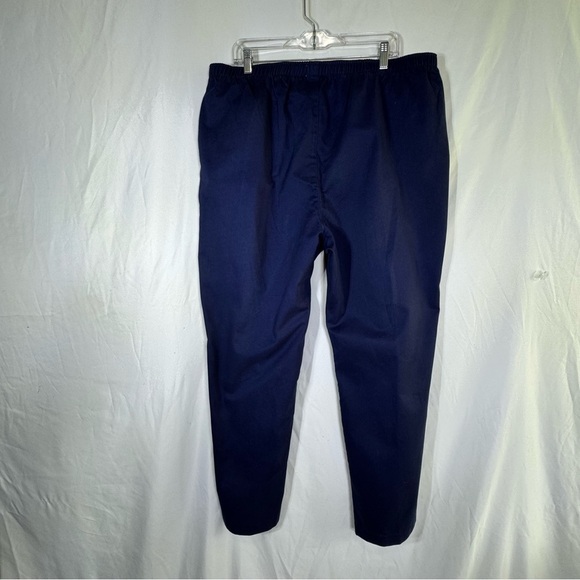 Draper’s & Damon’s Women’s Navy Blue Elastic Waist Pull On Pants - Picture 3 of 6